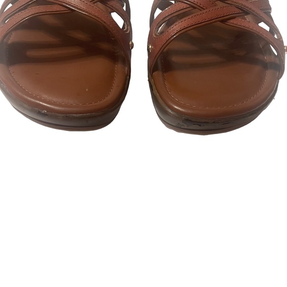 Cole Haan Wedge Open Toed Sandal size 10B - Picture 8 of 9